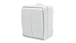 Łącznik świecznikowy natynkowy Aqua Plus IP54 biały 40223-111381
