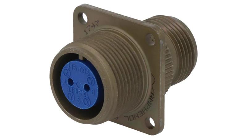 97-3100A-14S-9S Złącze okrągłe PIN 2 rozmiar 14S 97 stop aluminium-127598 97-3100A-14S-9S Złącze okrągłe PIN 2 rozmiar 14S 97 stop aluminium-127598