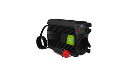 Przetwornica napięcia Inwerter Green Cell PRO 12V na 230V 150W/300W Modyfikowana sinusoida-111026