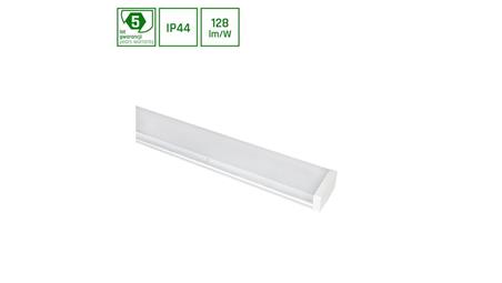 Oprawa LIMEA PRISMATICA 1200mm 40W NW 230V 100st IP44 IK10 1200x110x60mm 5 lat gw.-132782
