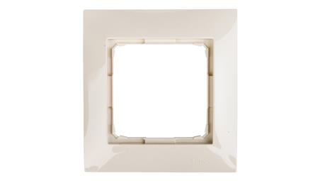 Simon 54 Premium Ramka pojedyncza kremowa DR1/41-36256