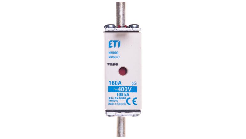 Wkładka bezpiecznikowa KOMBI NH000 160A gG/gL 400V WT-00C 004181216-5271
