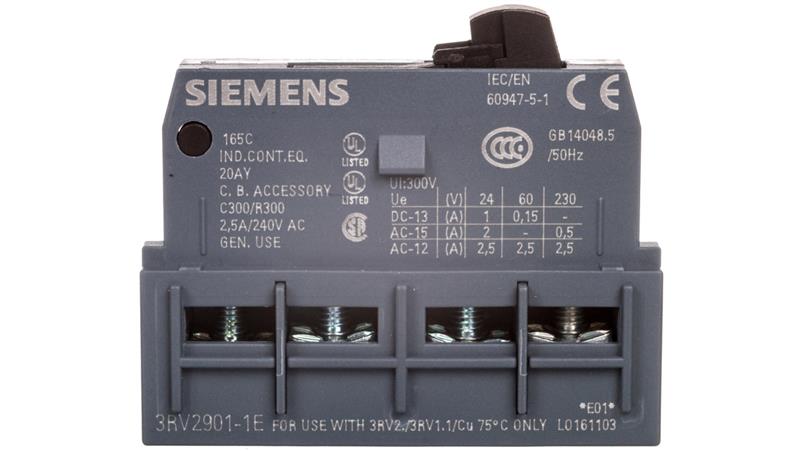 Styk pomocniczy 1Z 1R montaż od góry S00/S0 3RV2901-1E-18164
