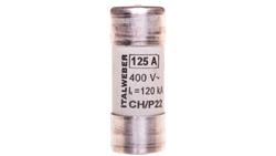 Wkładka bezpiecznikowa cylindryczna 22x58mm 125A gG 400V CH22P /z wybijakiem/ 006711028-8881
