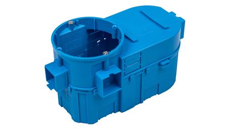 Puszka podtynkowa podwójna 60mm głęboka niebieska SE2x60G 34159203 /5szt./-75531