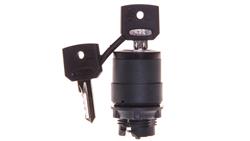 Przełącznik 2 położeniowy klucz 22mm 1Z z samopowrotem XB5AG61-4541