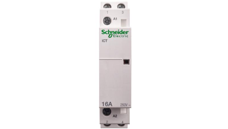 Stycznik modułowy 16A 2Z 0R 230V AC iCT A9C22712-24903 Stycznik modułowy 16A 2Z 0R 230V AC iCT A9C22712-24903