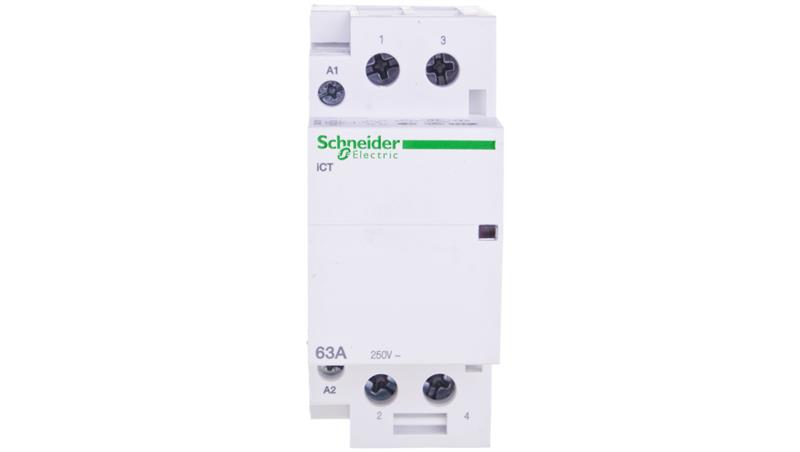 Stycznik modułowy 63A 2Z 0R 230V AC iCT A9C20862-24980 Stycznik modułowy 63A 2Z 0R 230V AC iCT A9C20862-24980