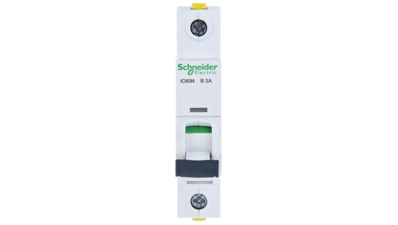 Wyłącznik nadprądowy 1P B 2A 6kA AC iC60N-B2 A9F03102-16225