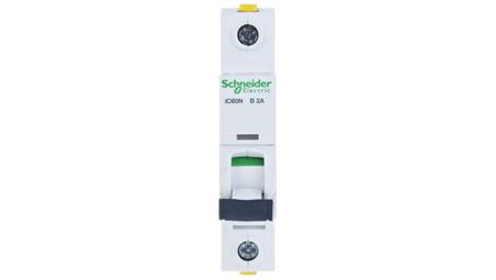 Wyłącznik nadprądowy 1P B 2A 6kA AC iC60N-B2 A9F03102-16225