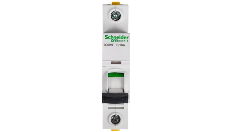 Wyłącznik nadprądowy 1P B 16A 6kA AC iC60N-B16 A9F03116-16185