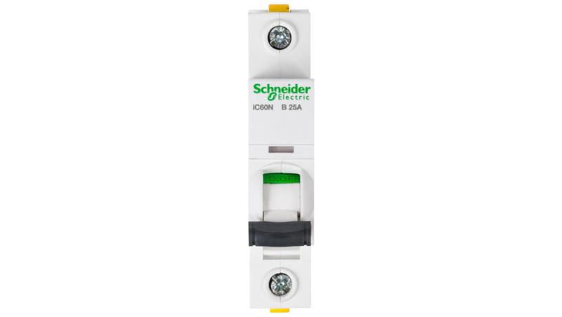 Wyłącznik nadprądowy 1P B 25A 6kA AC iC60N-B25 A9F03125-16421