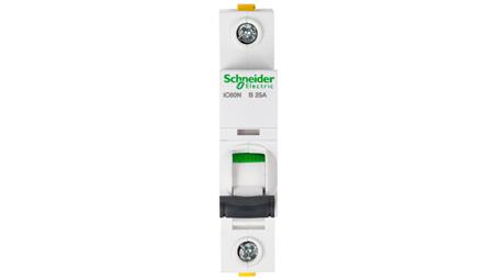Wyłącznik nadprądowy 1P B 25A 6kA AC iC60N-B25 A9F03125-16421