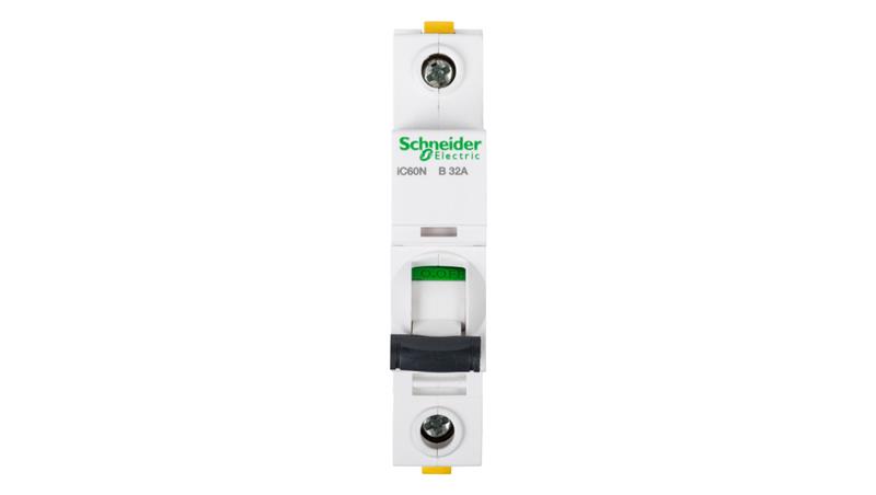 Wyłącznik nadprądowy 1P B 32A 6kA AC iC60N-B32 A9F03132-16735 Wyłącznik nadprądowy 1P B 32A 6kA AC iC60N-B32 A9F03132-16735