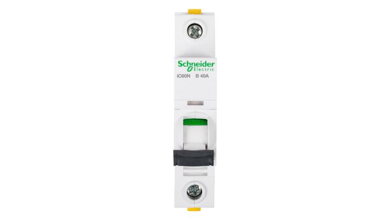Wyłącznik nadprądowy 1P B 40A 6kA AC iC60N-B40 A9F03140-16836