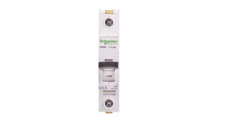 Wyłącznik nadprądowy 1P C 0,5A 6kA AC iC60N-C0,5 A9F04170-16551