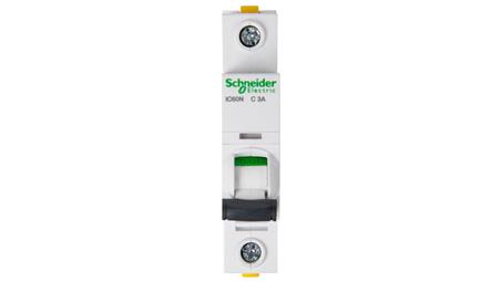Wyłącznik nadprądowy 1P C 3A 6kA AC iC60N-C3 A9F04103-16394