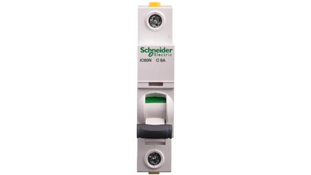Wyłącznik nadprądowy 1P C 6A 6kA AC iC60N-C6 A9F04106-16215