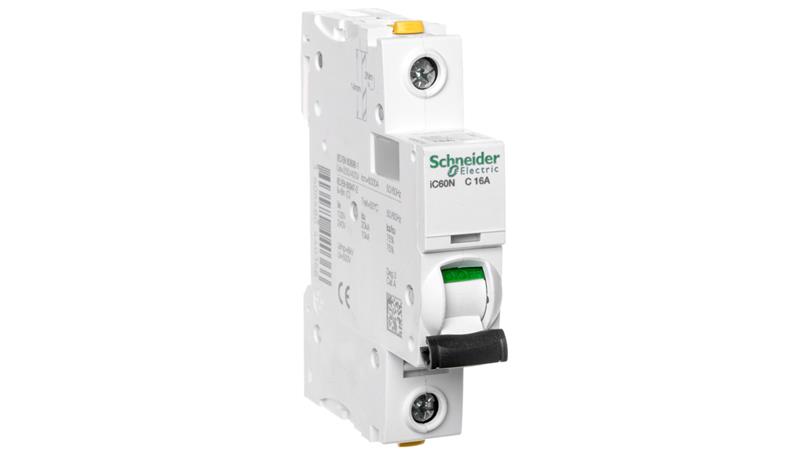 Wyłącznik nadprądowy 1P C 16A 6kA AC iC60N-C16 A9F04116-16214