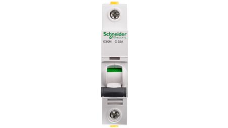 Wyłącznik nadprądowy 1P C 32A 6kA AC iC60N-C32 A9F04132-16691