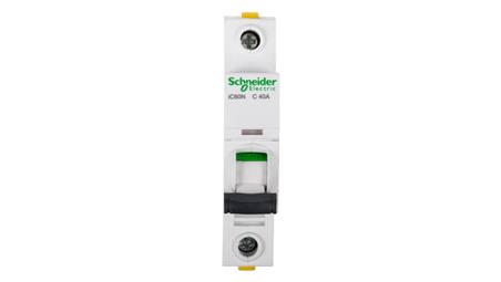 Wyłącznik nadprądowy 1P C 40A 6kA AC iC60N-C40 A9F04140-16690