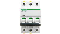 Wyłącznik nadprądowy 3P D 16A 6kA AC iC60N-D16-3 A9F05316-16600
