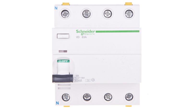 Wyłącznik różnicowoprądowy 4P 63A 0,03A typ A iID A9Z21463-20557