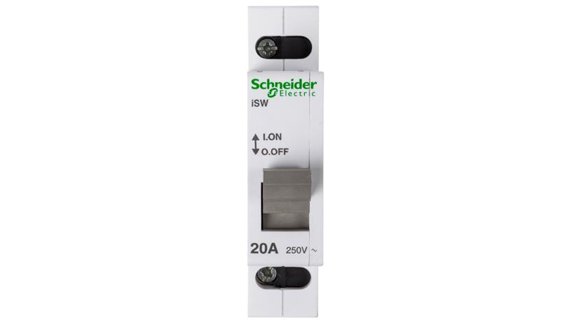 Rozłącznik modułowy 20A 1P iSW A9S60120-23632