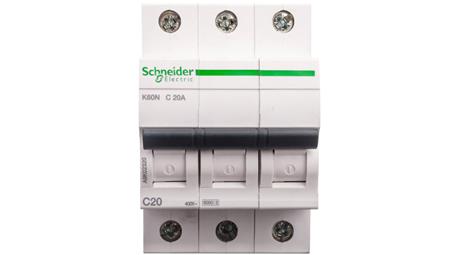 Wyłącznik nadprądowy 3P C 20A 6kA AC K60N A9K02320-16275