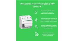 Wyłącznik różnicowoprądowy 4P 63A 0,03A typ AC ID K A9Z05463-20523