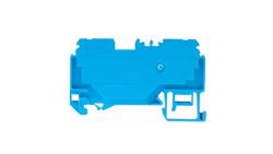 Złączka szynowa 2-przewodowa 4mm2 niebieska 880-904-74389