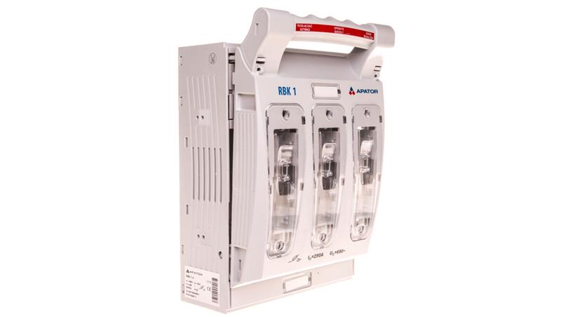 Rozłącznik izolacyjny bezpiecznikowy 250A RBK 1-V /zacisk V-klema 50-240mm2/ 63-811779-031-2172 Rozłącznik izolacyjny bezpiecznikowy 250A RBK 1-V /zacisk V-klema 50-240mm2/ 63-811779-031-2172