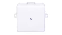 Puszka hermetyczna n/t 86x86x39mm z zaciskiem 5x2,5mm z uszami montaż. IP55 biała 0226-11-77443