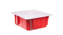 INSTALL-BOX Puszka instalacyjna p/t karton-gips 105x105x50mm ceglasta 0262-00-77699