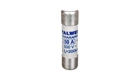 Wkładka bezpiecznikowa cylindryczna 14x51mm 50A aR 690V CH14UQ 002635019-8872