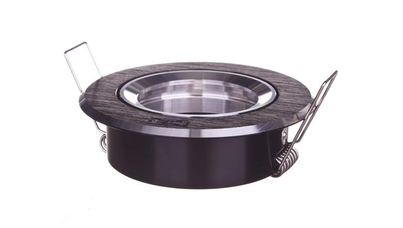 Oprawa punktowa 1x50W GX5,3 IIIkl. 12V IP20 GWEN CT-DTO50-B czarne aluminium 18531-63025