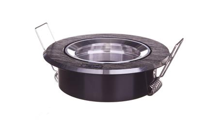 Oprawa punktowa 1x50W GX5,3 IIIkl. 12V IP20 GWEN CT-DTO50-B czarne aluminium 18531-63025