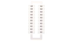 Oznacznik biały (blister 20szt.) 43192 (nadruk X2)-72238