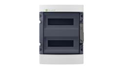 Rozdzielnica hermetyczna EP-LUX natynkowa 2x12 1500V DC1000V AC PE+N dymny IP65 1956-01-68840