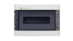Rozdzielnica hermetyczna EP-LUX natynkowa 1x12 1500V DC 1000V AC PE+N dymny IP65 1954-01-68824