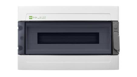Rozdzielnica hermetyczna EP-LUX natynkowa 1x18 1500V DC 1000V AC PE+N dymny IP65 1955-01-68839