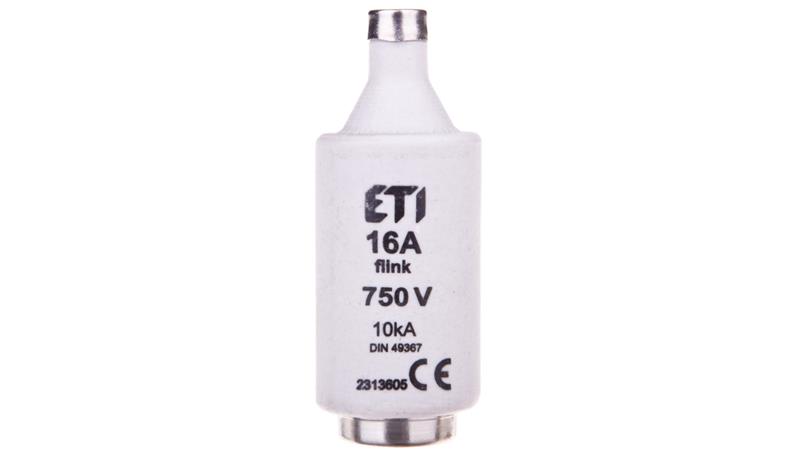 Wkładka bezpiecznikowa 16A DIII gF 750V 002313605-6465