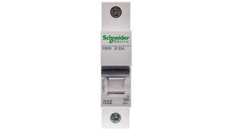 Wyłącznik nadprądowy 1P B 32A 6kA AC K60N A9K01132-16736