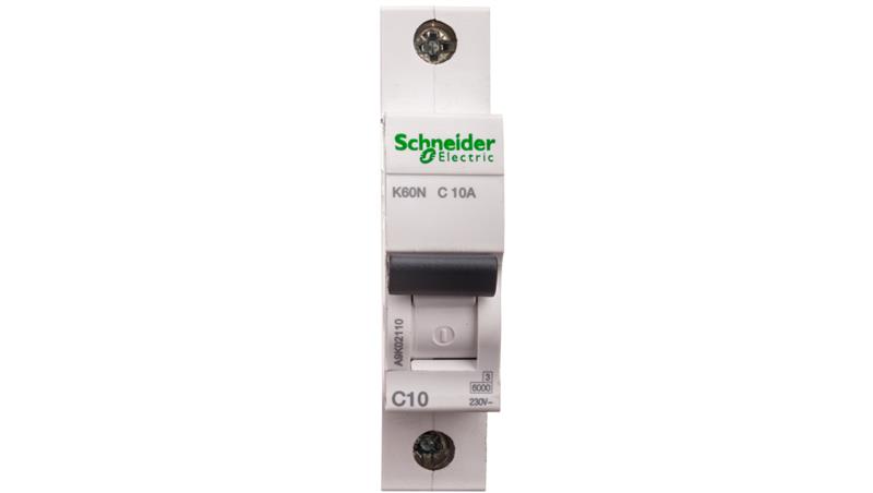 Wyłącznik nadprądowy 1P C 10A 6kA AC K60N A9K02110-16379
