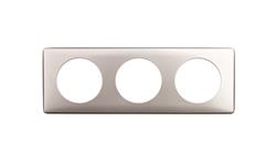 CELIANE Ramka potrójna tytan 068903-37125