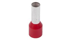 Końcówka tulejkowa izolowana TI 10mm2/12mm czerwona cynowana TI10L12 /100szt./-78162