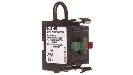 Styk pomocniczy 1Z 1R montaż czołowy M22-K01SMC10 121472-21033