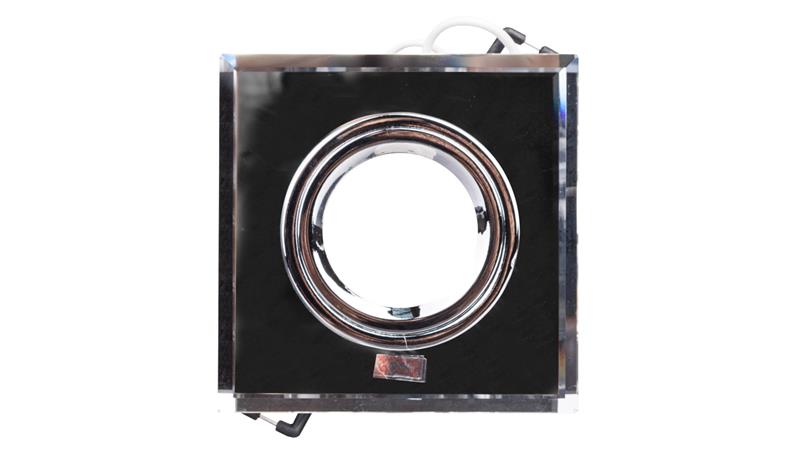 Oprawa punktowa 1x50W Gx5,3 12V IP20 MORTA CT-DSL50-SR szkło srebrna 18512-62996