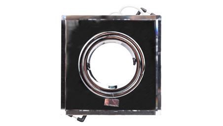 Oprawa punktowa 1x50W Gx5,3 12V IP20 MORTA CT-DSL50-SR szkło srebrna 18512-62996