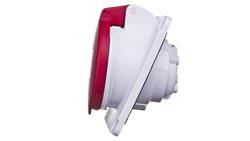 Gniazdo tablicowe 5P 16A 400V czerwone IP44 PKF16F435-31787